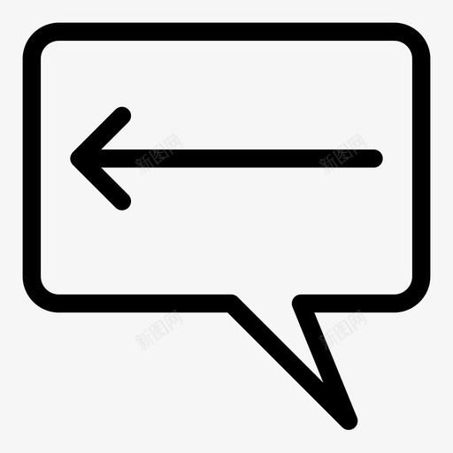 翻译箭头语言图标svg_新图网 https://ixintu.com 气泡 箭头 翻译 语言 说话 谈话