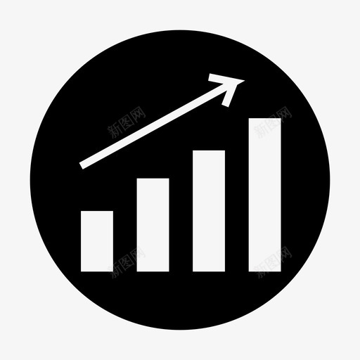 增加图表示意图图标svg_新图网 https://ixintu.com 图表 增加 方案 示意图 银行