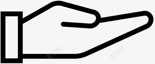 手交换打开图标svg_新图网 https://ixintu.com 交换 实体物品线 手 打开 打开手 打开手掌 物品互换