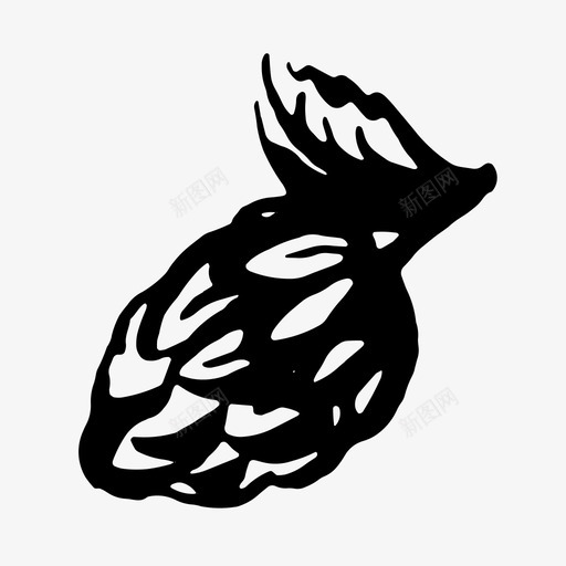 啤酒花啤酒啤酒厂图标svg_新图网 https://ixintu.com 啤酒 啤酒厂 啤酒花 植物 饮料
