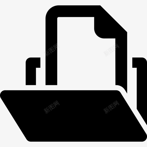 文件夹接口扩展用户界面中的文件图标svg_新图网 https://ixintu.com 扩展用户界面中的文件 接口 文件夹