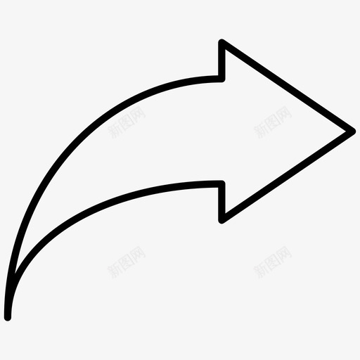 共享链接箭头社交网络图标svg_新图网 https://ixintu.com 共享链接 社交网络 箭头