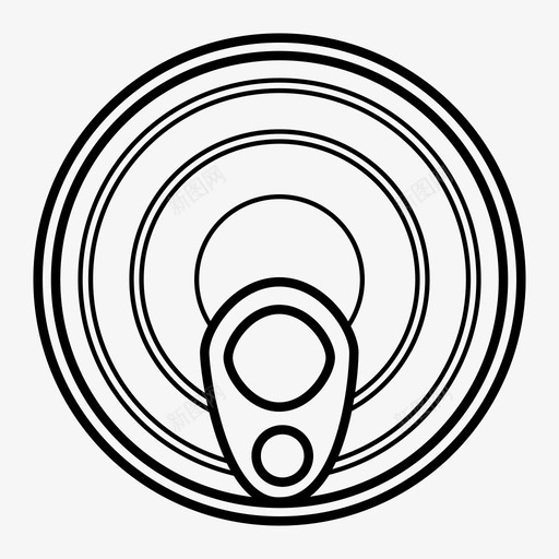 钢罐铝罐防腐图标svg_新图网 https://ixintu.com 密封 罐顶 金枪鱼 钢罐 铝罐 防腐