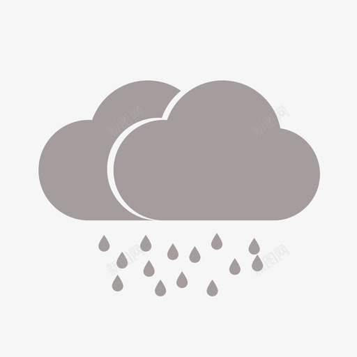 large rainsvg_新图网 https://ixintu.com large rain