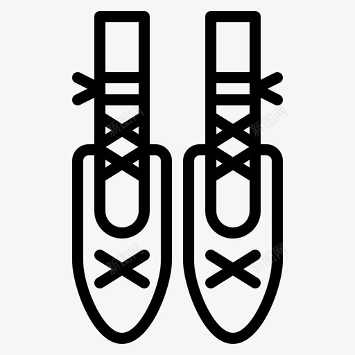 芭蕾舞舞蹈体育图标svg_新图网 https://ixintu.com 体育 舞蹈 芭蕾舞