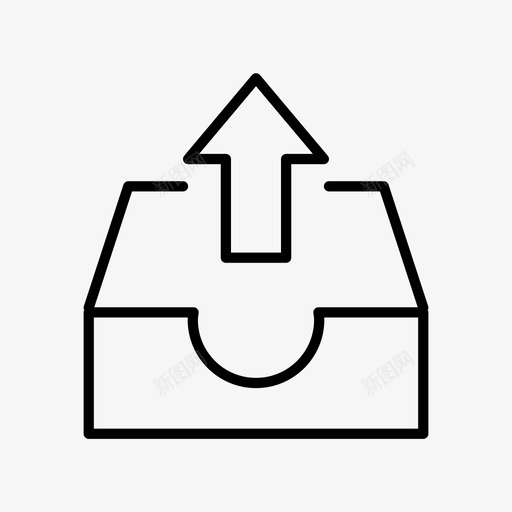 数据服务器数据上传文件上传图标svg_新图网 https://ixintu.com 托管 数据上传 数据服务器 文件上传