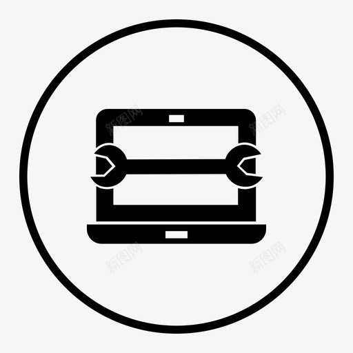 网页工具创意服务图标svg_新图网 https://ixintu.com 交互式网页设计 创意 图形工具 网页建造者 网页开发3 网页设计工具 设计服务