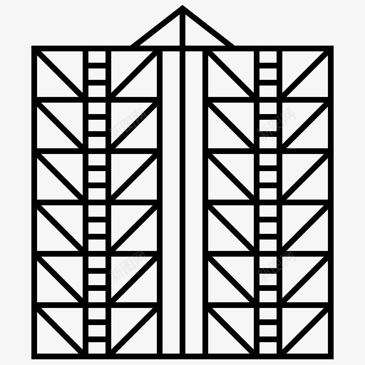 外部摩天大楼建筑企业图标svg_新图网 https://ixintu.com 企业 商务智能 外部摩天大楼 建筑 总部