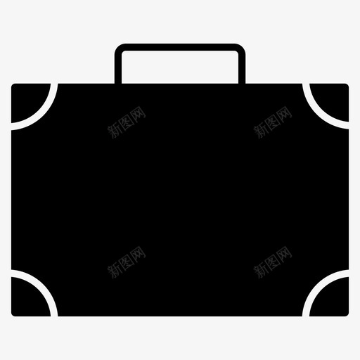 手提箱手提包图标svg_新图网 https://ixintu.com 手提包 手提箱