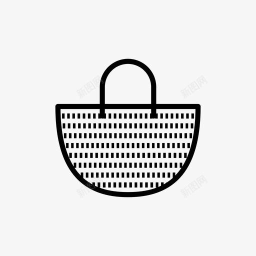 购物袋电子商务钱包图标svg_新图网 https://ixintu.com 手提包 电子商务 购物袋 钱包