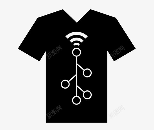聪明的衣服科技图标svg_新图网 https://ixintu.com 科技 聪明的衣服
