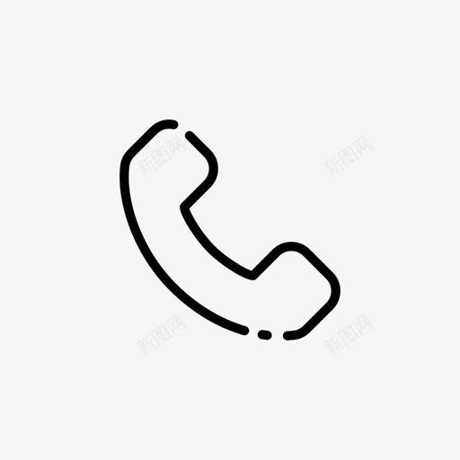 呼叫联系人拨号图标svg_新图网 https://ixintu.com 呼叫 拨号 电话 联系人 通用移动智能手机图标