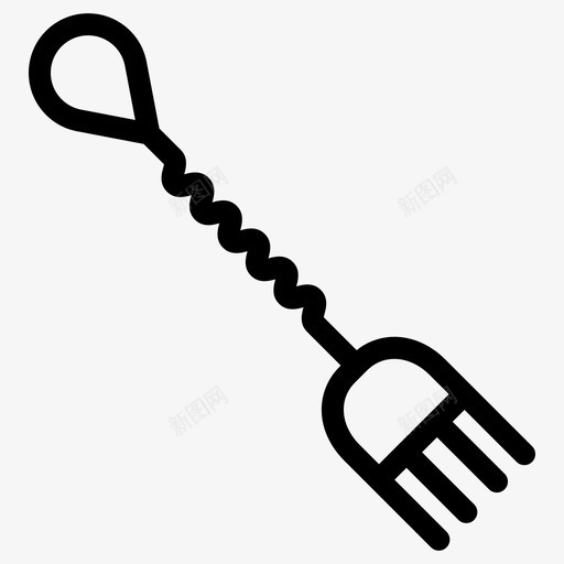 叉子尖酒吧酒吧勺图标svg_新图网 https://ixintu.com 叉子尖 酒吧 酒吧勺