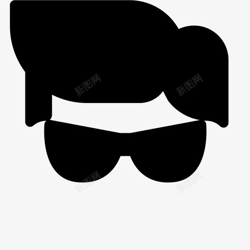 酷表情情绪图标svg_新图网 https://ixintu.com 情绪 男人 男人2表情 表情 酷