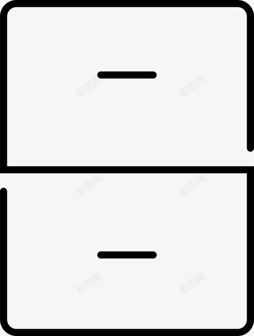 归档文件柜文件图标svg_新图网 https://ixintu.com 存储 归档 文件 文件柜 用户界面