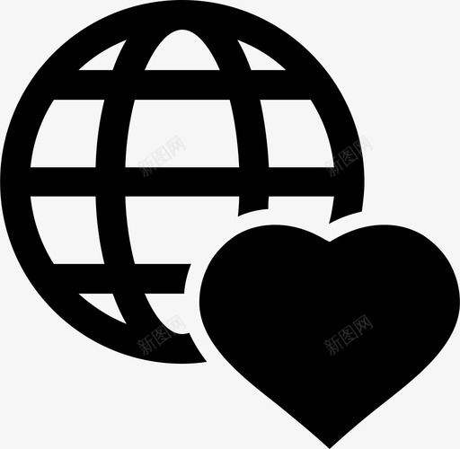 地球日日历庆祝图标svg_新图网 https://ixintu.com 地球日 庆祝 日历 爱
