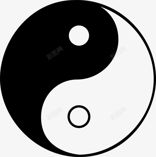 阴阳宗教瑜伽和宗教2图标svg_新图网 https://ixintu.com 宗教 瑜伽和宗教2 阴阳