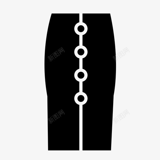 裙子衣服连衣裙图标svg_新图网 https://ixintu.com 女性时尚固体 时尚 衣服 裙子 连衣裙