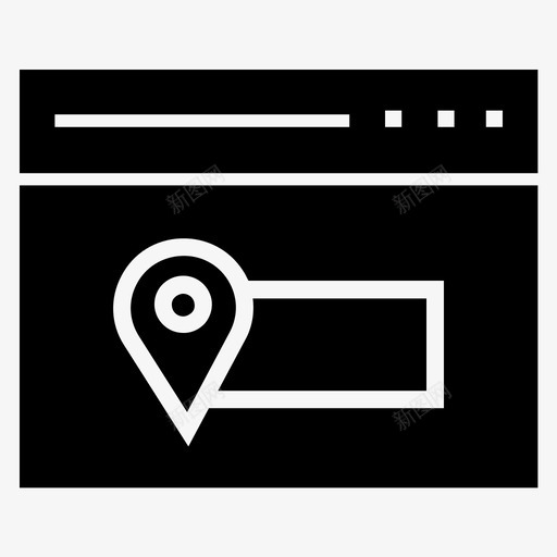 位置图方向gps图标svg_新图网 https://ixintu.com gps 位置图 导航 方向 旅行 浏览器 路线图