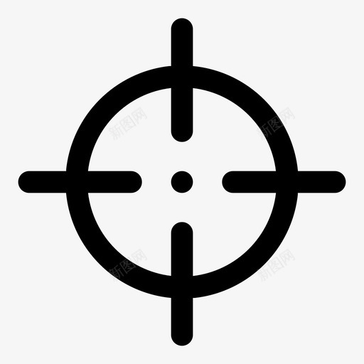 目标交叉线焦点图标svg_新图网 https://ixintu.com 交叉线 焦点 用户界面用户文档 目标 目的