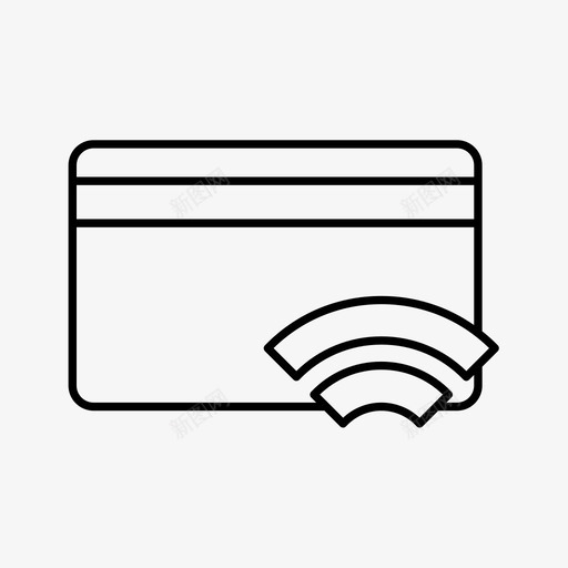 信用卡现金支付图标svg_新图网 https://ixintu.com 信用卡 支付 现金