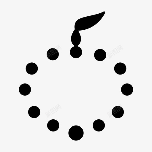 珠子米斯巴念珠图标svg_新图网 https://ixintu.com 念珠 珠子 穆斯林铭文 米斯巴