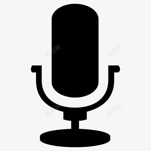 任务_图标_录音_默认svg_新图网 https://ixintu.com 任务_图标_录音_默认