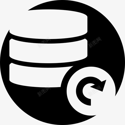 重新加载数据库存储更新图标svg_新图网 https://ixintu.com web负空间 存储 更新 重新加载数据库