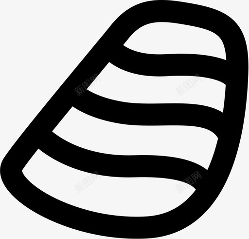 生鱼片鱼日本图标svg_新图网 https://ixintu.com 寿司 日本 日本食品 生鱼片 肉 鱼