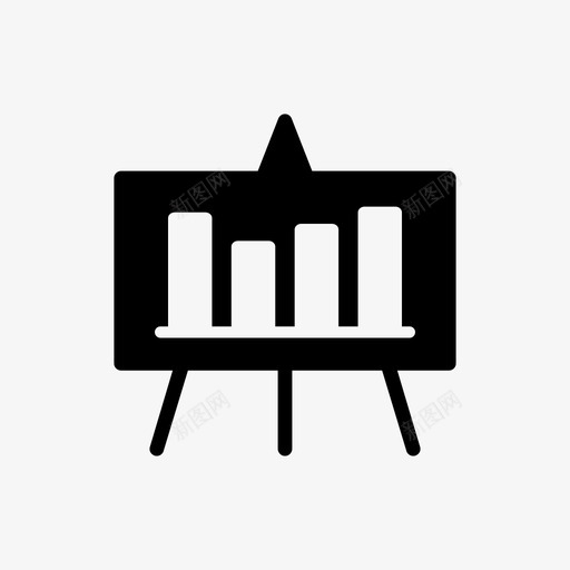 统计图表演示图标svg_新图网 https://ixintu.com 图表 技术 演示 统计 项目规划图示符第1卷