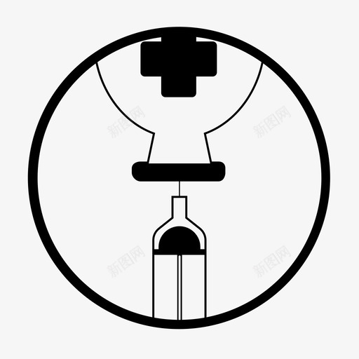 疫苗液体医疗图标svg_新图网 https://ixintu.com 医疗 医疗服务 注射器 液体 疫苗 药品 针头
