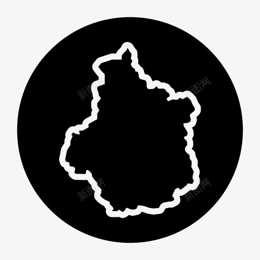 法国地区地图法国卢瓦尔中心地区地图图标svg_新图网 https://ixintu.com 法国卢瓦尔中心地区地图 法国地区地图
