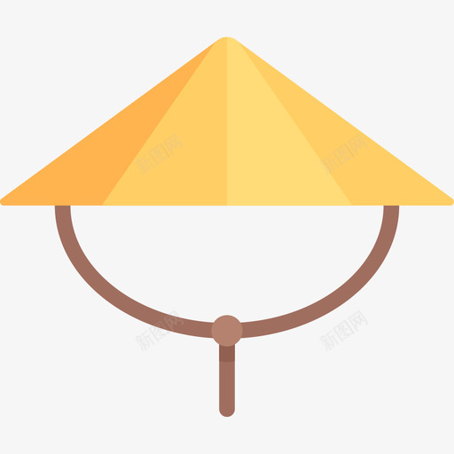 草帽svg_新图网 https://ixintu.com 草帽 扁平 精美 简约 多色