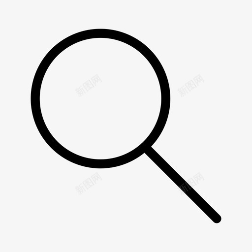 变焦侦探放大镜图标svg_新图网 https://ixintu.com 侦探 变焦 搜索 放大镜