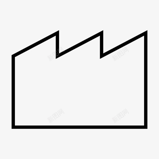 工厂建筑施工图标svg_新图网 https://ixintu.com 工厂 建筑 施工 测量