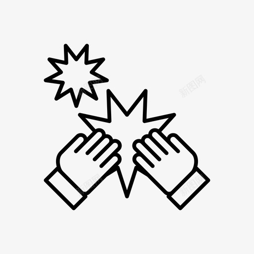 一起工作员工团队图标svg_新图网 https://ixintu.com 一起工作 员工 团队