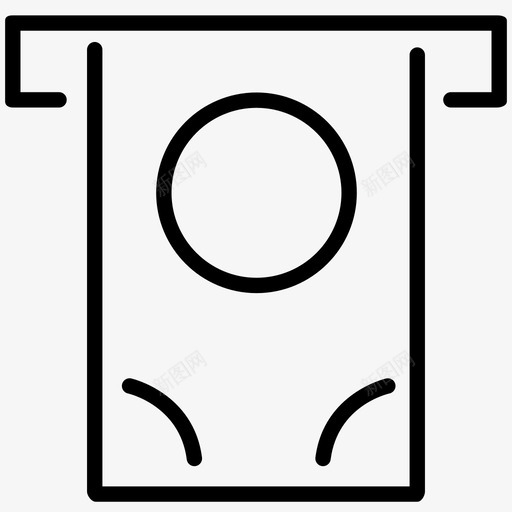 插入钱自动取款机银行图标svg_新图网 https://ixintu.com 插入钱 现金 电子商务图标 票据 自动取款机 银行