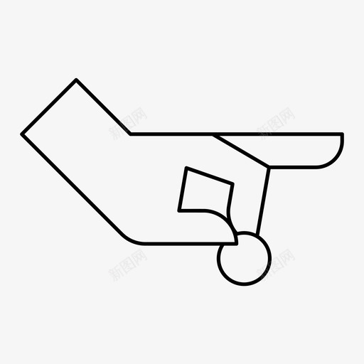 给钱捐手图标svg_新图网 https://ixintu.com 付 手 捐 给钱