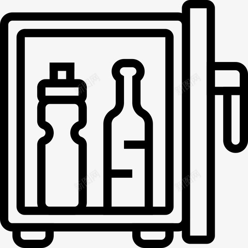 迷你冰箱住宿酒店图标svg_新图网 https://ixintu.com 住宿 住宿概要 服务 迷你冰箱 酒店