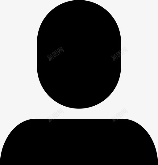 用户头像界面图标svg_新图网 https://ixintu.com 个人资料 人物 头像 用户 用户界面图标设置为实线 男性 界面