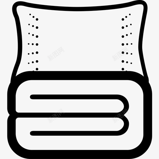 蚕丝被svg_新图网 https://ixintu.com 蚕丝被