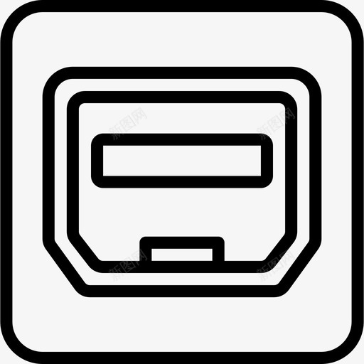 霹雳端口组件计算机图标svg_新图网 https://ixintu.com pc pc组件概述 硬件 组件 计算机 霹雳端口