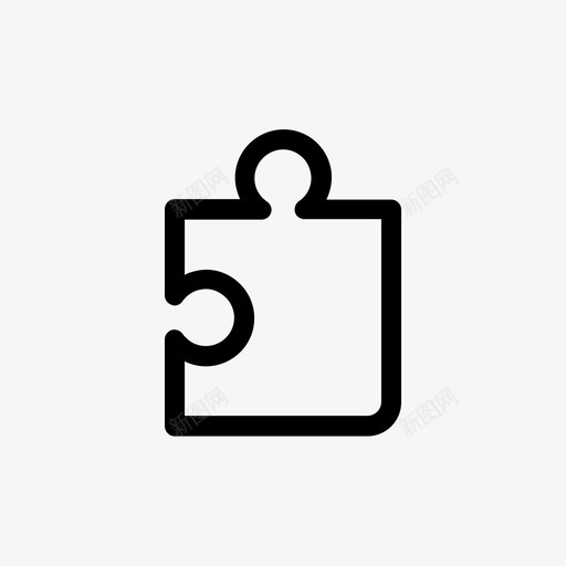 拼图用户界面图标svg_新图网 https://ixintu.com 拼图 用户界面