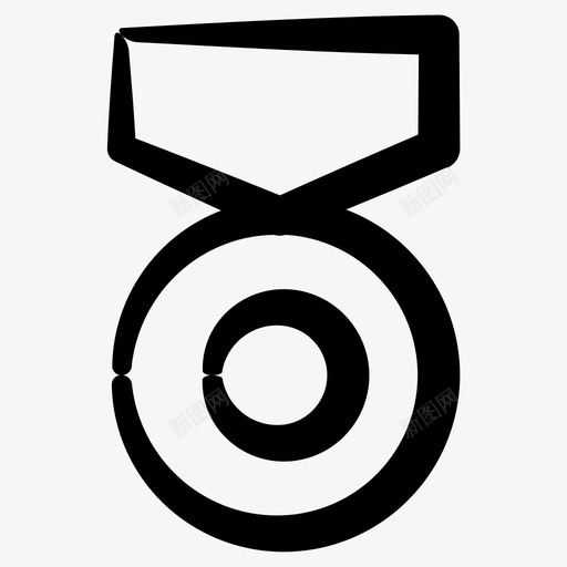 勋章勋章成就丝带勋章图标svg_新图网 https://ixintu.com 丝带勋章 勋章 勋章成就 墨水精髓第二卷
