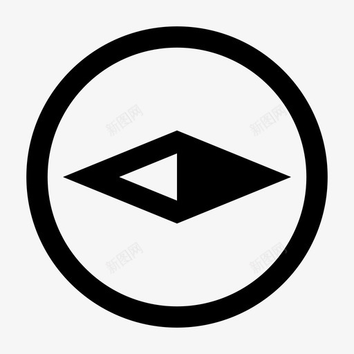 指南针方向仪器图标svg_新图网 https://ixintu.com 仪器 北 指南针 方向 磁 磁铁