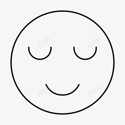 表情表现力感觉图标svg_新图网 https://ixintu.com 微笑 情绪 感觉 表情 表现力