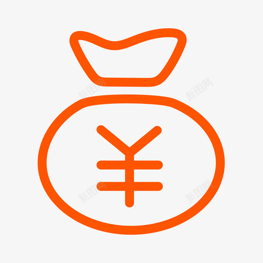 投资成功用-收益iconsvg_新图网 https://ixintu.com 投资成功用-收益icon