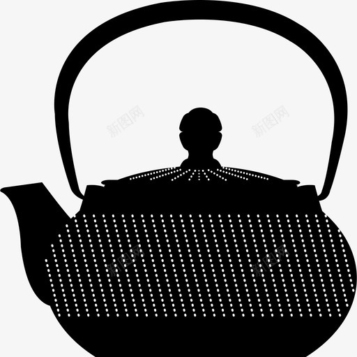日本茶壶饮料茶点图标svg_新图网 https://ixintu.com 传统 日本茶壶 茶咖啡点心 茶点 饮料