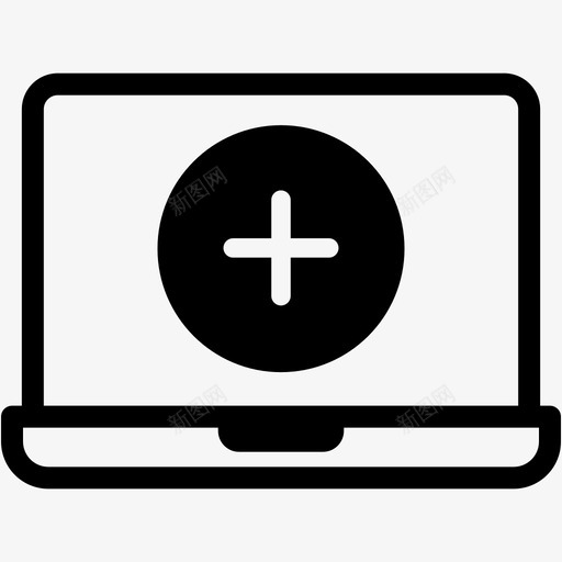 添加列桌面图标svg_新图网 https://ixintu.com 列 显示器 桌面 添加 界面 笔记本电脑 笔记本电脑混合