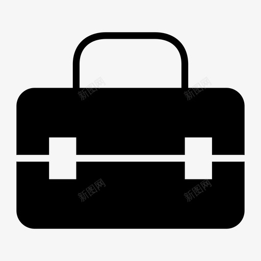 公文包包时尚图标svg_新图网 https://ixintu.com 公文包 包 工作 工作包 时尚